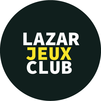 Logo Lazar Jeux Club – Gestion des réseaux sociaux publicité et création de site web à Temara
